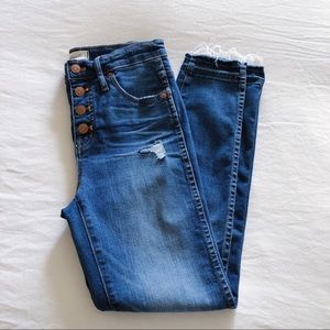 Madewell | Petite 10” High-Rise Skinny Jeans